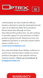 Mobile Screenshot of optrix.com